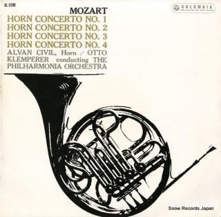 CIVIL, ALVAN mozart; four horn concerti OL-3190