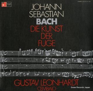 LEONHARDT, GUSTAV bach; die kunst der fuge ULX-3112-3-H