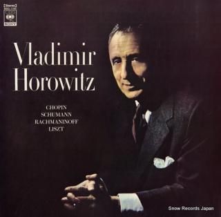 HOROWITZ, VLADIMIR works by chopin schumann rachmaninoff and liszt SOCL1150