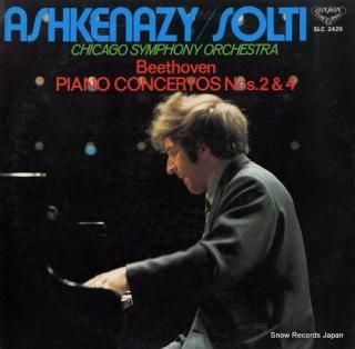ASHKENAZY, VLADIMIR beethoven; piano concertos nos.2 & 4 SLC2420