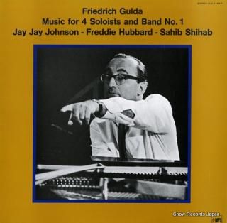 GULDA, FRIEDRICH music for 4 soloists and band no.1 ULS-3199-P
