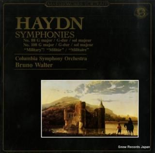 WALTER, BRUNO haydn; symphonies no.88 & 100 