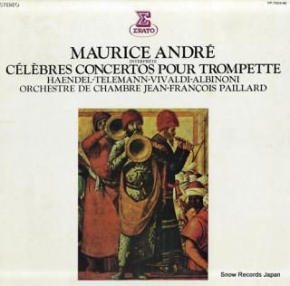 ANDRE, MAURICE celebres concertos pour trompette OP-7024-RE