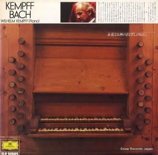KEMPFF, WILHELM kempff bach 30MG0171/2