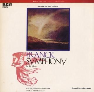 MUNCH, CHARLES franck; symphony in d minor RGC-1042