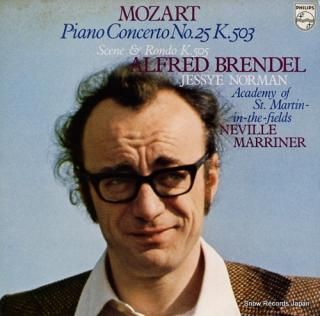 BRENDEL, ALFRED mozart; piano concerto no.25 k.503 X-7931