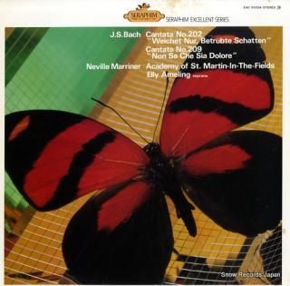 MARRINER, NEVILLE bach; cantata no.202 & no.209 EAC-30324