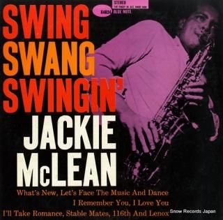 MCLEAN, JACKIE swing swang swingin' GXK8081