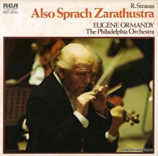 ORMANDY, EUGENE richard strauss; also sprach zarathustra RVC-2008
