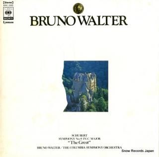 WALTER, BRUNO schubert; symphony no.9 