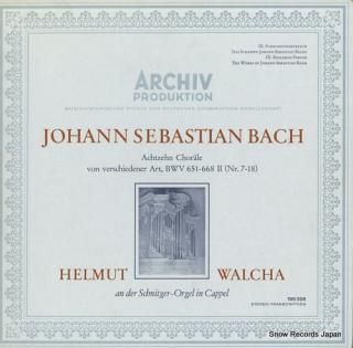 WALCHA, HELMUT bach; achtzehn chorale von verschiedener art, bwv651-668 2 198398