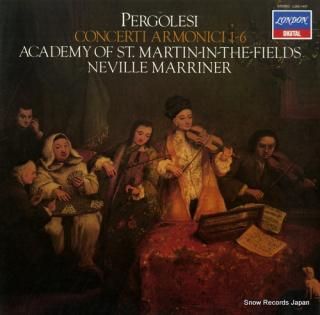 MARRINER, NEVILLE pergolesi; concerti armonici 1-6 L28C-1457