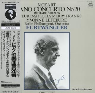 FURTWANGLER, WILHELM mozart; piano concerto no.20 K17C-9424