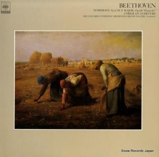WALTER, BRUNO beethoven; symphony no.6 