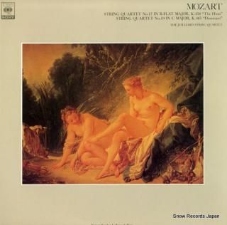 JUILLIARD STRING QUARTET, THE mozart; string quartet no.17 k.457 