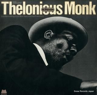 MONK, THELONIOUS thelonious monk in person M-47033