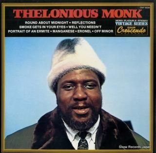 MONK, THELONIOUS thelonious monk GNP9008