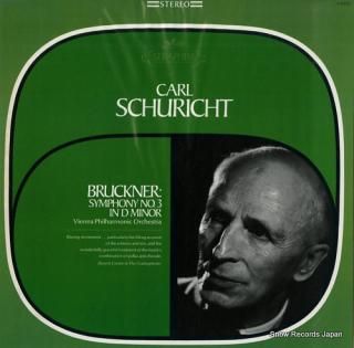 SCHURICHT, CARL bruckner; symphony no.3 in d minor S-60090