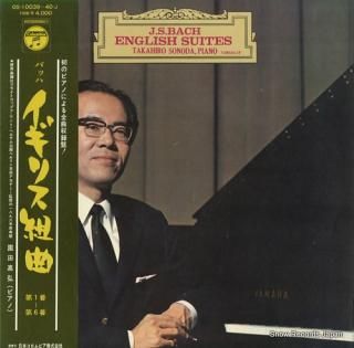 SONODA, TAKAHIRO bach; english suites OS-10039-40-J