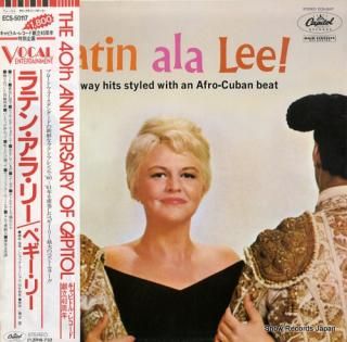 LEE, PEGGY latin ala lee! ECS-50117
