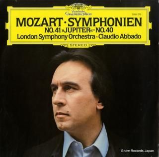 ABBADO, CLAUDIO mozart; symphonien no.41 