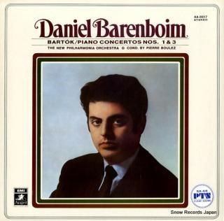 BARENBOIM, DANIEL bartok; piano concertos nos.1 & 3 AA-8617