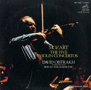 OISTRAKH, DAVID mozart; the five violin concertos SMK-7820-1