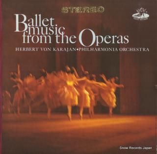 KARAJAN, HERBERT VON ballet music from the operas S35925