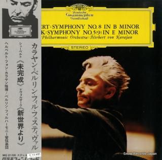 KARAJAN, HERBERT VON schubert; symphony no.8 in b minor (unfinished) MG2156