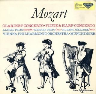 MUNCHINGER, KARL mozart; clarinet concerto / flute & harp concerto SLC1249