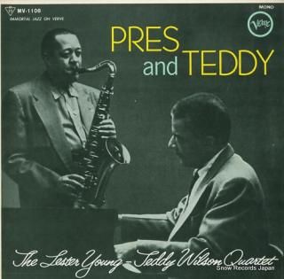 YOUNG, LESTER, AND TEDDY WILSON immortal jazz on verve MV-1108