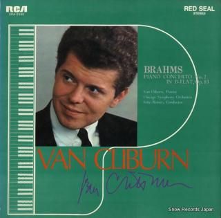 CLIBURN, VAN brahms; piano concerto no.2 in b-flat, op.83 SRA-2590