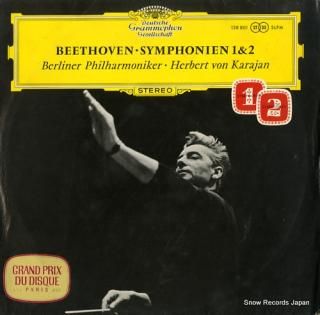 KARAJAN, HERBERT VON beethoven; symphony no.1 & 2 138801