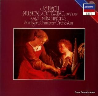 MUNCHINGER, KARL bach; the musical offering bwv1097 L25C3096
