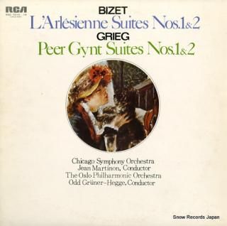 MARTINON, JEAN bizet; l'arlesienne suite no.1 RGC-7515