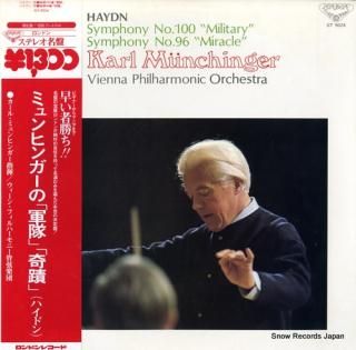 MUNCHINGER, KARL haydn; symphony no.100 in g major 