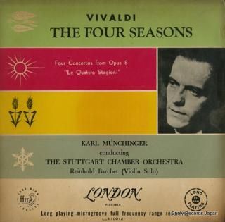 MUNCHINGER, KARL vivaldi; the four seasons LLA10012