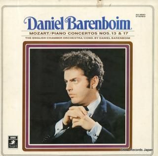 BARENBOIM, DANIEL mozart; piano concertos nos. 13 & 17 AA-8660