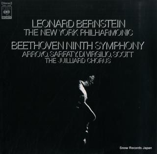 BERNSTEIN, LEONARD beethoven; ninth symphony 