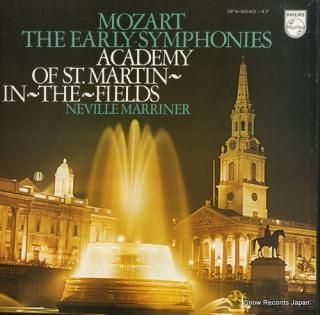 MARRINER, NEVILLE mozart; the early symphonies SFX-9540-47
