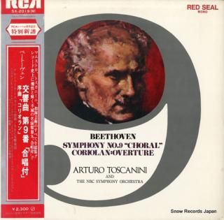 TOSCANINI, ARTURO beethoven; symphony no.9 