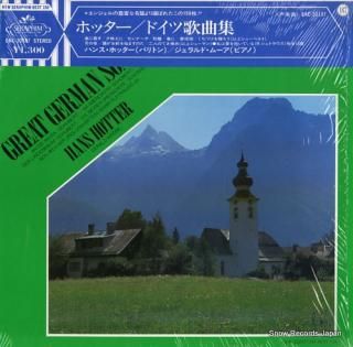 HOTTER, HANS great german songs EAC-30197