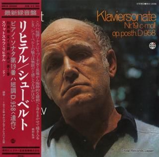 RICHTER, SVIATOSLAV schubert; klaviersonate nr.19 c-moll op. posth. d958 MKX-2006