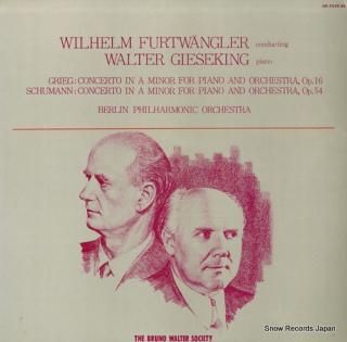 FURTWANGLER, WILHELM grieg; piano concerto in a minor, op.16 OP-7529-BS