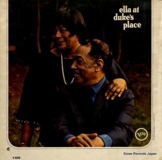 FITZGERALD, ELLA, AND DUKE ELLINGTON ella at duke's place V-4070