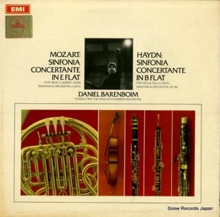 BARENBOIM, DANIEL mozart & haydn; sinfonia concertante ASD2462 / PASD.2462