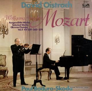 OISTRAKH, DAVID mozart selected works vol.2 kv359, 360, 379 OQ-7242-K