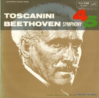 TOSCANINI, ARTURO beethoven; symphony no.4 in b-flat major,op.60 RA2042