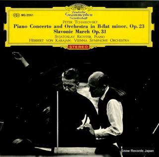 KARAJAN, HERBERT VON tchaikovsky; piano concerto and orchestra no.1 in b- flat minor, op.23 MG-2061