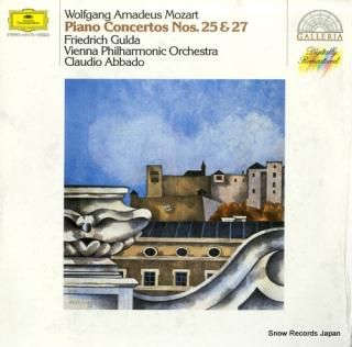 GULDA, FRIEDRICH mozart; piano concertos nos.25 & 27 419479-1